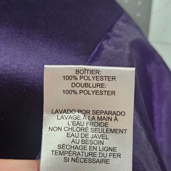 Designer Jason Wu Purple Satin Sleeveless Tailored Vest 10 Quiet Luxury Boho - Picture 8 of 14